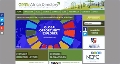 Desktop Screenshot of greenafricadirectory.org